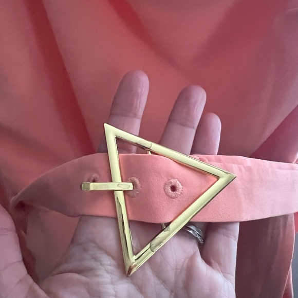 Amanda Uprichard Santos Romper in Nectarine - Picture 4 of 7